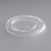 Choice PET Plastic Lid for 3.25 to 5.5 oz. Souffle Cup / Portion Cup - 2500/Case