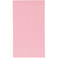 Creative Converting 95158 Classic Pink 3-Ply Guest Towel / Buffet Napkin - 16/Pack