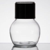 Libbey 5065 11.5 oz. Glass Hottle Server with Black Band - 24/Case