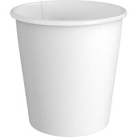 Choice 8 oz. White Poly Paper Hot Cup - 50/Pack