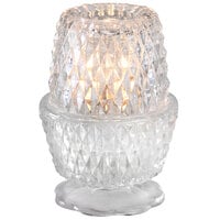 Sterno 80376 Crawford 5 1/4 inch Clear Lamp