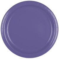 Creative Converting 47115B 9" Purple Paper Plate - 24/Pack