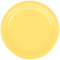 Creative Converting 79102B 7" Mimosa Yellow Paper Plate - 24/Pack