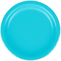 Creative Converting 791039B 7" Bermuda Blue Paper Plate - 24/Pack