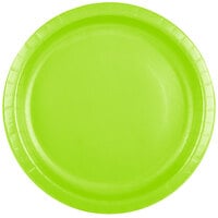 Creative Converting 503123B 10 inch Fresh Lime Green Paper Plate - 24/Pack