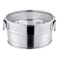 American Metalcraft STUB63 6 1/8" x 3 1/8" Round Stainless Steel Metal Tub