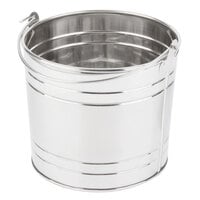 American Metalcraft STUB87 8" x 7 1/4" Round Stainless Steel Metal Bucket / Pail