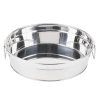 American Metalcraft STUB12 11 5/8 inch x 3 1/4 inch Round Stainless Steel Metal Tub