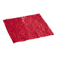 Cactus Mat 110R-R3 3' x 60' PVC Coated Polyester Scrim Light Duty Red Bar Mat / Shelf Liner