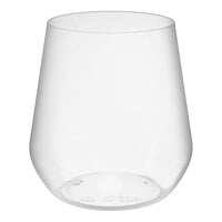 WNA Comet RESSGL14 Reserv 14 oz. Clear Plastic Stemless Wine Goblet - 64/Case