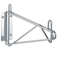 Metro 1WD14S Super Erecta Stainless Steel Single Direct Wall Mount Bracket for 14 inch Shelf