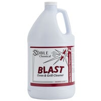 Noble Chemical 1 Gallon / 128 oz. Blast Ready-to-Use Liquid Oven & Grill Cleaner - 4/Case