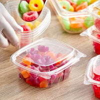 CCF 12OZ(D117MM) PET Plastic Deli Container - 500 Pieces/Case