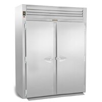 Traulsen RIH232L-FHS Stainless Steel 74.3 Cu. Ft. Two Section Roll-In Heated Holding Cabinet for 66 inch Pan Racks - Specification Line