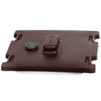 Cambro 6316131 Dark Brown Camtainer Lid with Vent and Gasket