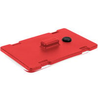 Cambro 6322158 Hot Red Camtainer Lid with Vent and Gasket