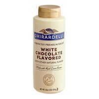 Ghirardelli 12 fl. oz. (16 oz.) White Chocolate Flavoring Sauce