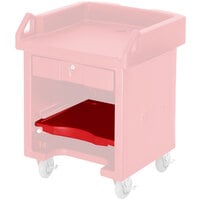 Cambro C10009158 Hot Red Versa Cart Shelf