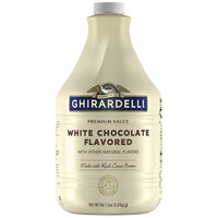 Ghirardelli 64 fl. oz. White Chocolate Flavoring Sauce