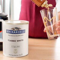 Ghirardelli 3.12 lb. Classic White Frappe Mix
