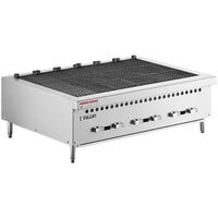 Vulcan VCRB36-1 Natural Gas 36" Low Profile Radiant Charbroiler - 87,000 BTU