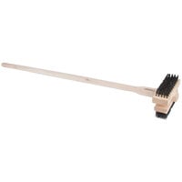 Carlisle 4029400 48 inch Double Head Broiler / Grill Cleaning Brush
