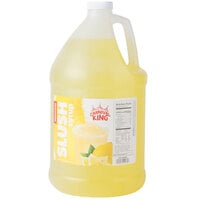 Carnival King 1 Gallon Lemonade Slushy 5:1 Concentrate - 4/Case