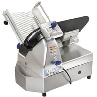 Vollrath 40954 12 inch Heavy Duty Automatic Meat Slicer with Safe Blade Removal System - 3/4 hp