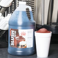 Carnival King 1 Gallon Root Beer Slushy 5:1 Concentrate - 4/Case