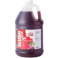 Carnival King 1 Gallon Cherry Slushy 5:1 Concentrate - 4/Case