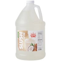 Carnival King 1 Gallon Coconut Slushy 5:1 Concentrate - 4/Case