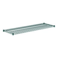 Regency 18" x 54" NSF Green Epoxy Wire Shelf