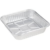 Durable Packaging 1100-30 9" Square Foil Cake Pan - 500/Case
