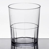 Cambro LDT9152 Lido 9 oz. Clear SAN Plastic Tumbler - 36/Case