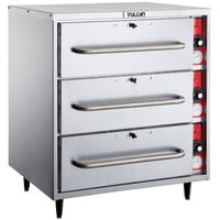 Vulcan VW3S Freestanding Three Drawer Warmer - 120V, 1425W