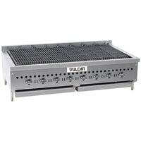 Vulcan VCCB47-201 Liquid Propane Low Profile 47" Radiant Charbroiler - 116,000 BTU