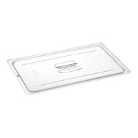 Cambro 10CWCH135 Camwear Full Size Clear Polycarbonate Handled Lid