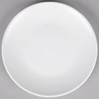 10 Strawberry Street WM-4-WHT Wazee Matte 7 3/4" Round White Stoneware Salad Plate - 24/Case