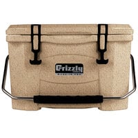 Grizzly Cooler 20 Qt. Sandstone Extreme Outdoor Merchandiser / Cooler