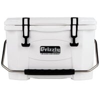 Grizzly Cooler 20 Qt. White Extreme Outdoor Merchandiser / Cooler