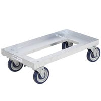 Channel MC1326 13" x 13" Milk Crate Dolly - 2 Stack Capacity