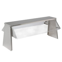 Advance Tabco TBS-6 Buffet Shelf with Sneeze Guard - 10 inch x 93 1/8 inch