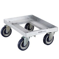 Channel MC1319 13 inch x 19 inch Milk Crate Dolly - 1 Stack Capacity