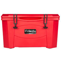 Grizzly Cooler 40 Qt. Red Extreme Outdoor Merchandiser / Cooler
