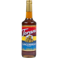 Torani 750 mL Gingerbread Flavoring Syrup