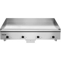 Vulcan RRE48E 48 inch Electric Countertop Griddle with Rapid Recovery Plate and Snap-Action Thermostatic Controls - 208V, 1 Phase, 21.6 kW
