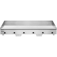 Vulcan HEG72E 72 inch Electric Countertop Griddle with Snap-Action Thermostatic Controls - 240V, 1 Phase, 32.4 kW