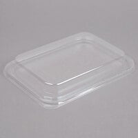 Solut 00083 Clear Plastic Entree / Brownie Pan Lid - 180/Case