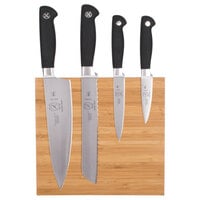 Mercer Culinary M21960BM Genesis® 5-Piece Bamboo Magnetic Board and Knife Set