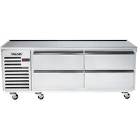 Vulcan VSC72 72" 4 Drawer Refrigerated Chef Base